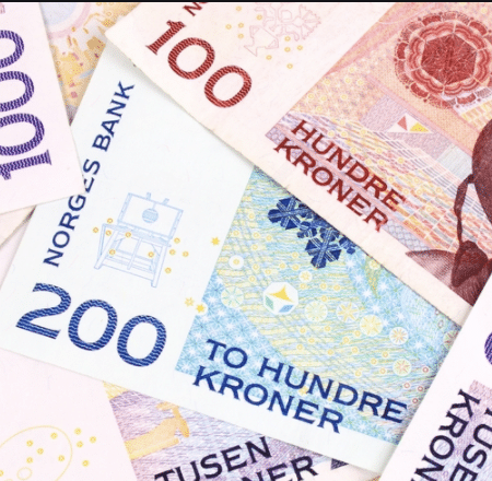 norska kroner cash