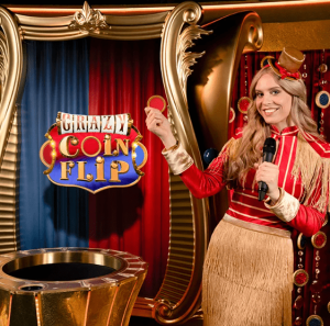Crazy Coin Flip fra Evolution er lansert!